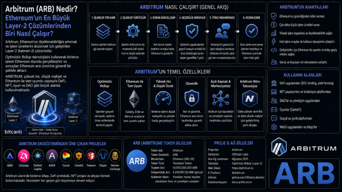 Arbitrum (ARB) Nedir? Ethereum'un En Büyük Layer-2 Çözümlerinden Biri Nasıl Çalışır?